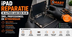 iPad reparatie in Alphen aan den Rijn door technicus die iPad snel en professioneel herstelt