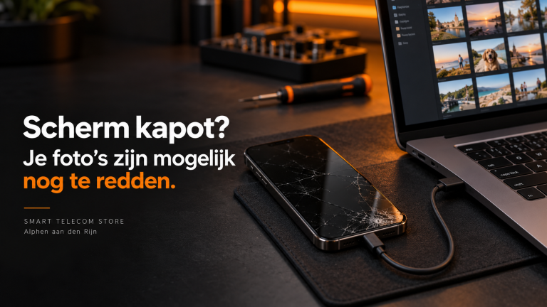 Foto’s terughalen van een telefoon met een kapot scherm: wat is mogelijk?