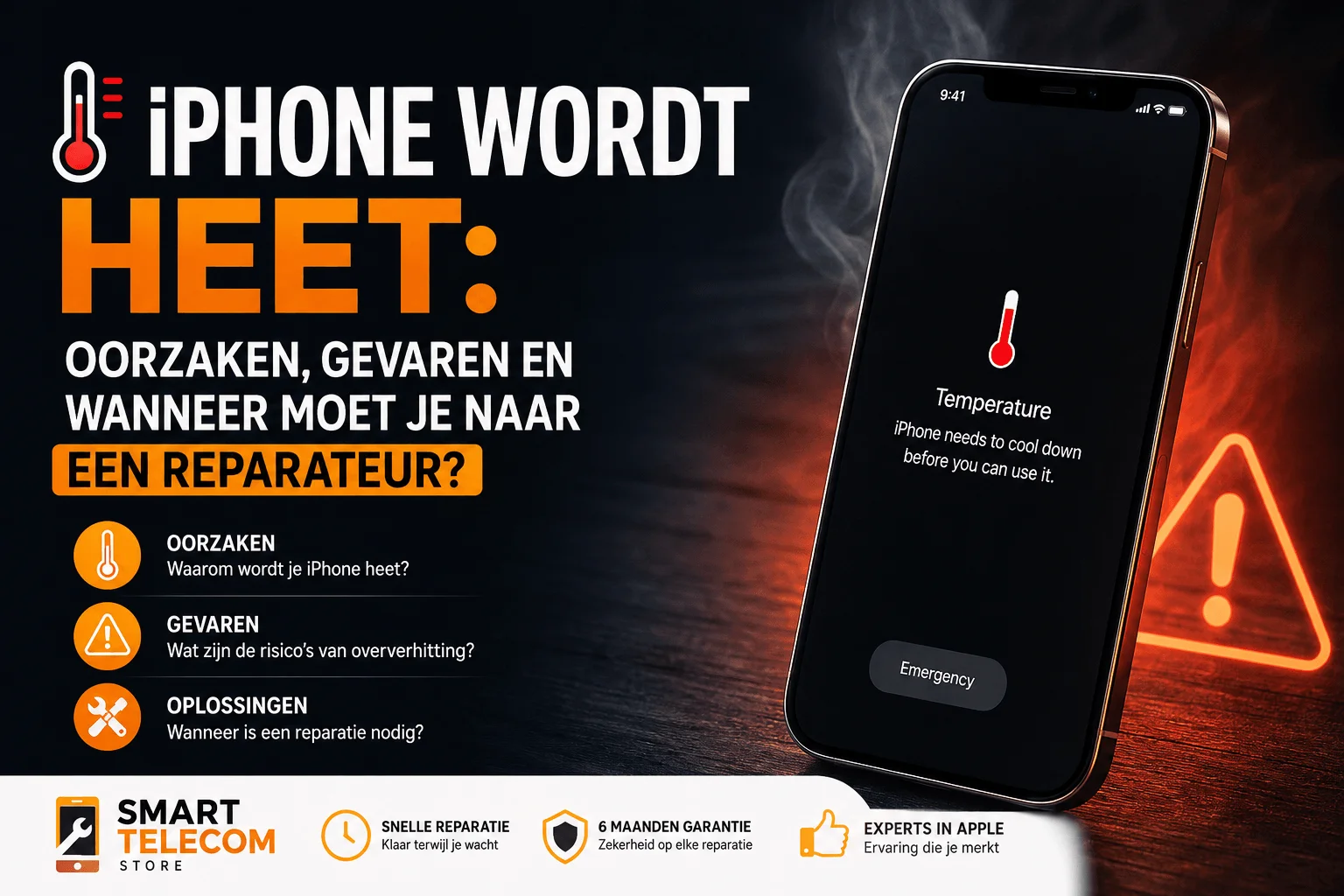 iPhone Wordt Heet? Oorzaken, Gevaren en Oplossingen | Smart Telecom Store